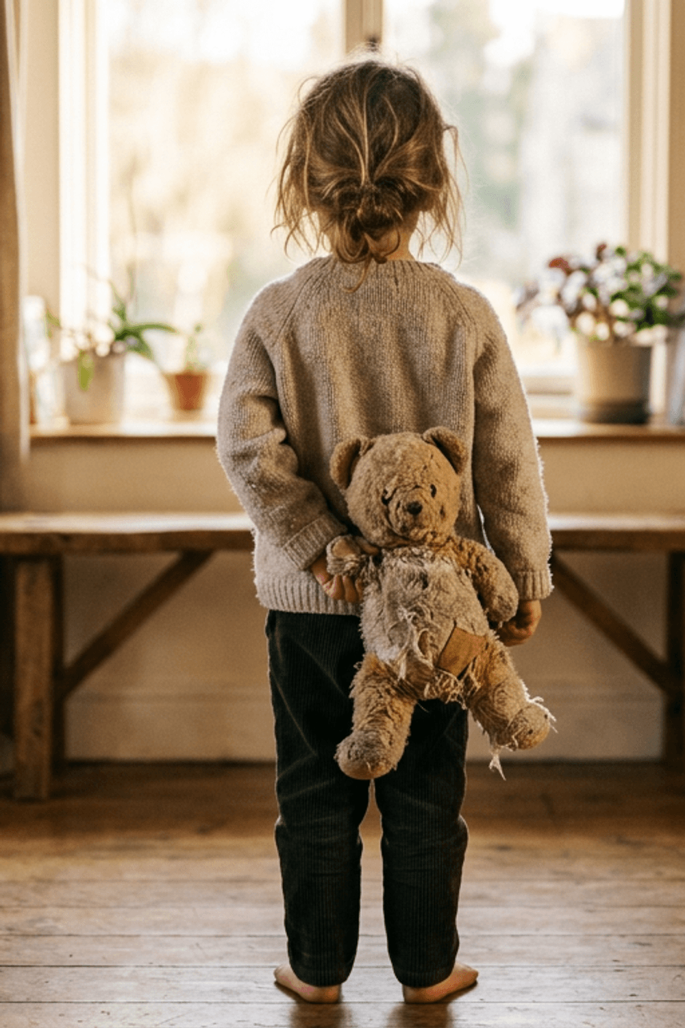 Clutching a Favorite Toy